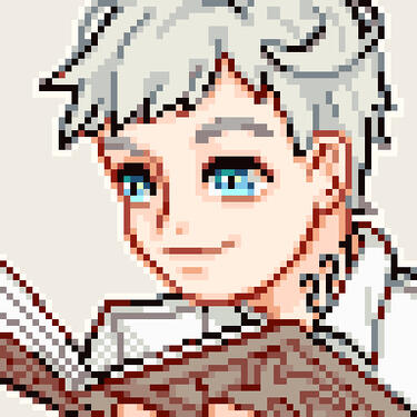Norman from The Promised Neverland reading a book